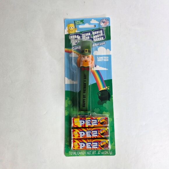 PEZ Mr. St. Patrick's - St Paddy's Day - 2025 PEZ.com Exclusive - NEW - Picture 1 of 4